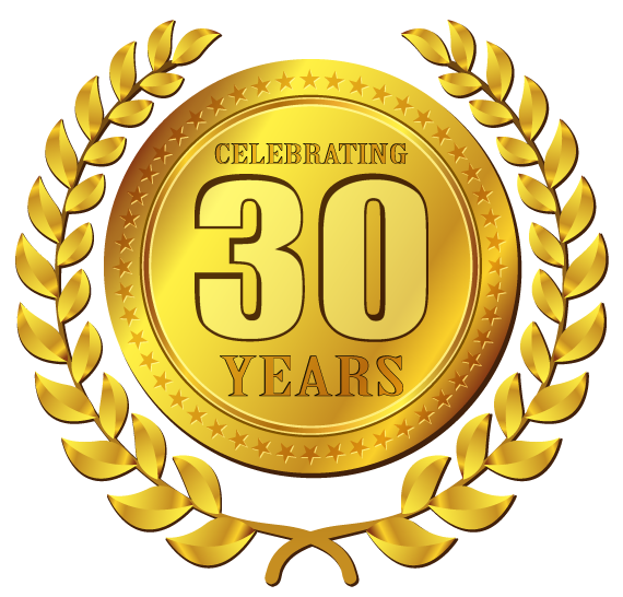 Celebrating 30 Years award